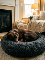 DreamPaws™ Calming Donut Dog Bed — 
Anxiety Relief & Deep Sleep